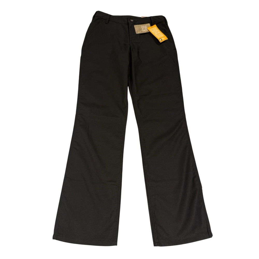 Carhartt Women's Original Fit Straight Leg Rugged Professional Pants Mid-Rise 6R